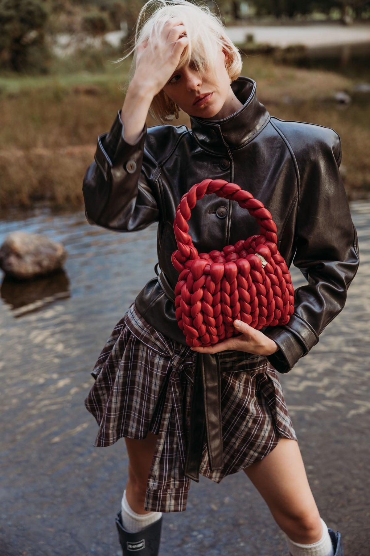 velvet handbag, chunky velvet bag, statement handbag, designer velvet bag, luxury soft bag, handmade velvet bag, unique fashion bag, trendy soft bag, machine washable handbag, elegant evening bag, soft chunky velvet handbag for everyday wear, handmade statement bag with a long handle, luxury machine washable bag for special occasions, unique velvet crossbody bag for women, fashion-forward plush bag with scarf