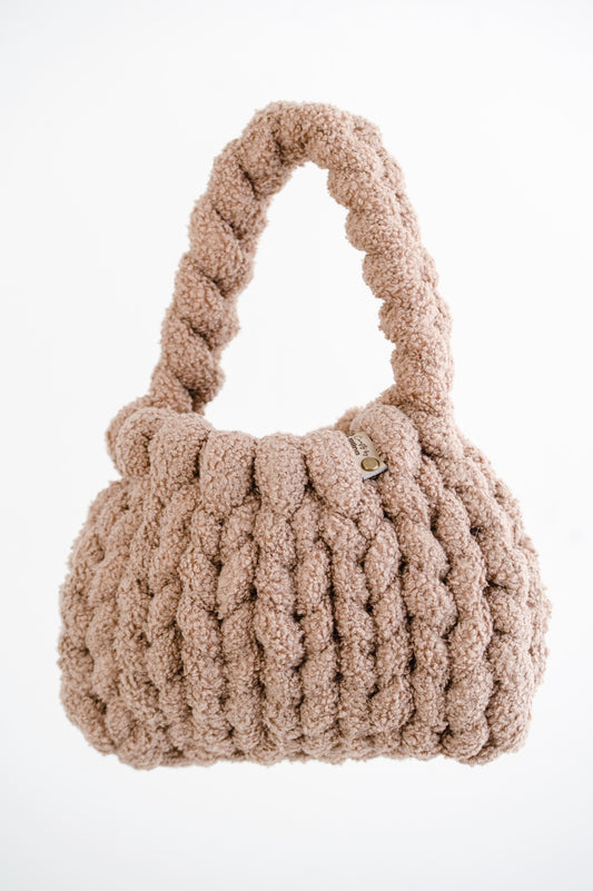 velvet handbag, chunky velvet bag, statement handbag, designer velvet bag, luxury soft bag, handmade velvet bag, unique fashion bag, trendy soft bag, machine washable handbag, elegant evening bag, soft chunky velvet handbag for everyday wear, handmade statement bag with a long handle, luxury machine washable bag for special occasions, unique velvet crossbody bag for women, fashion-forward plush bag with scarf, sponge cake bag, mini sponge cake bag