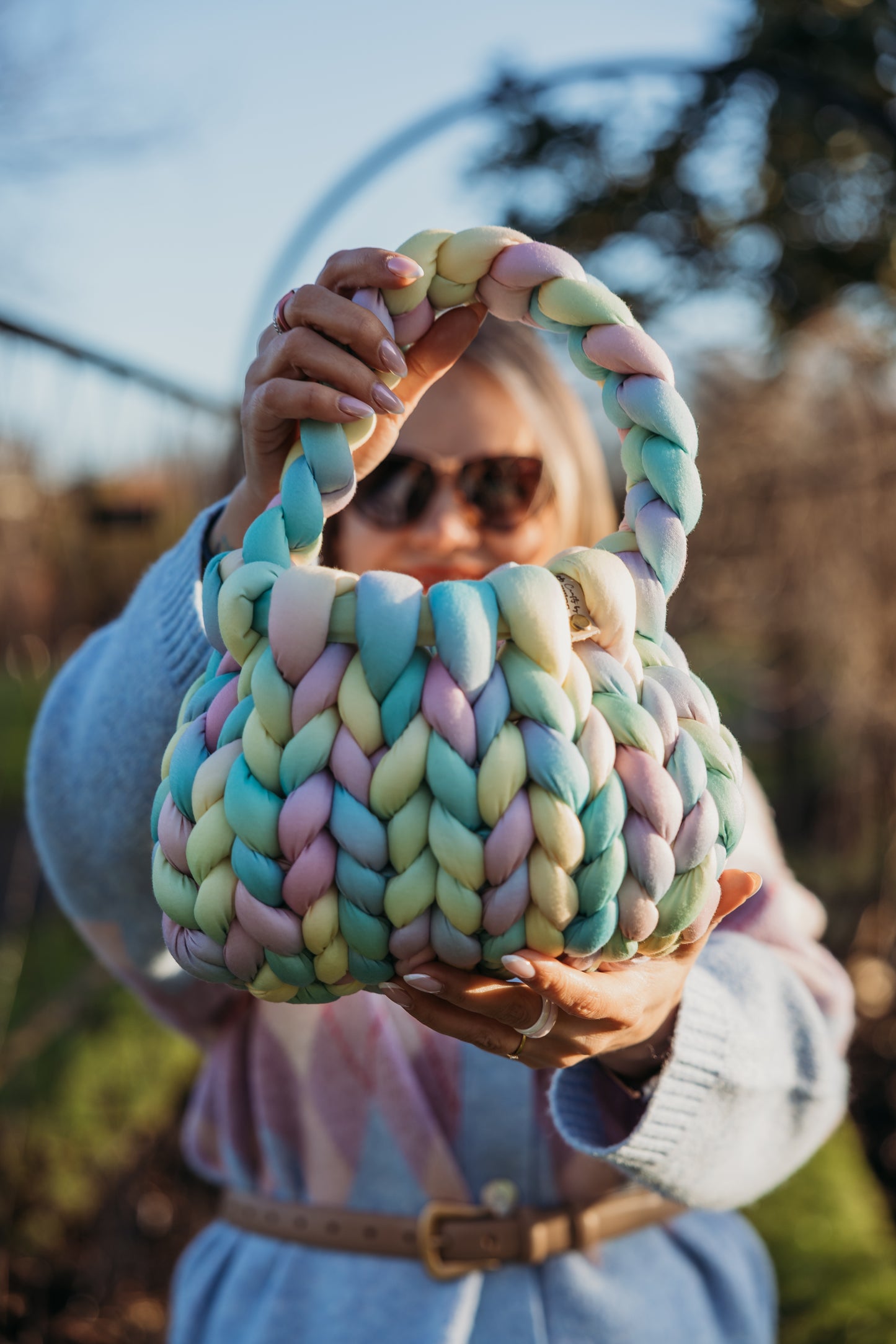 velvet handbag, chunky velvet bag, statement handbag, designer velvet bag, luxury soft bag, handmade velvet bag, unique fashion bag, trendy soft bag, machine washable handbag, elegant evening bag, soft chunky velvet handbag for everyday wear, handmade statement bag with a long handle, luxury machine washable bag for special occasions, unique velvet crossbody bag for women, fashion-forward plush bag with scarf