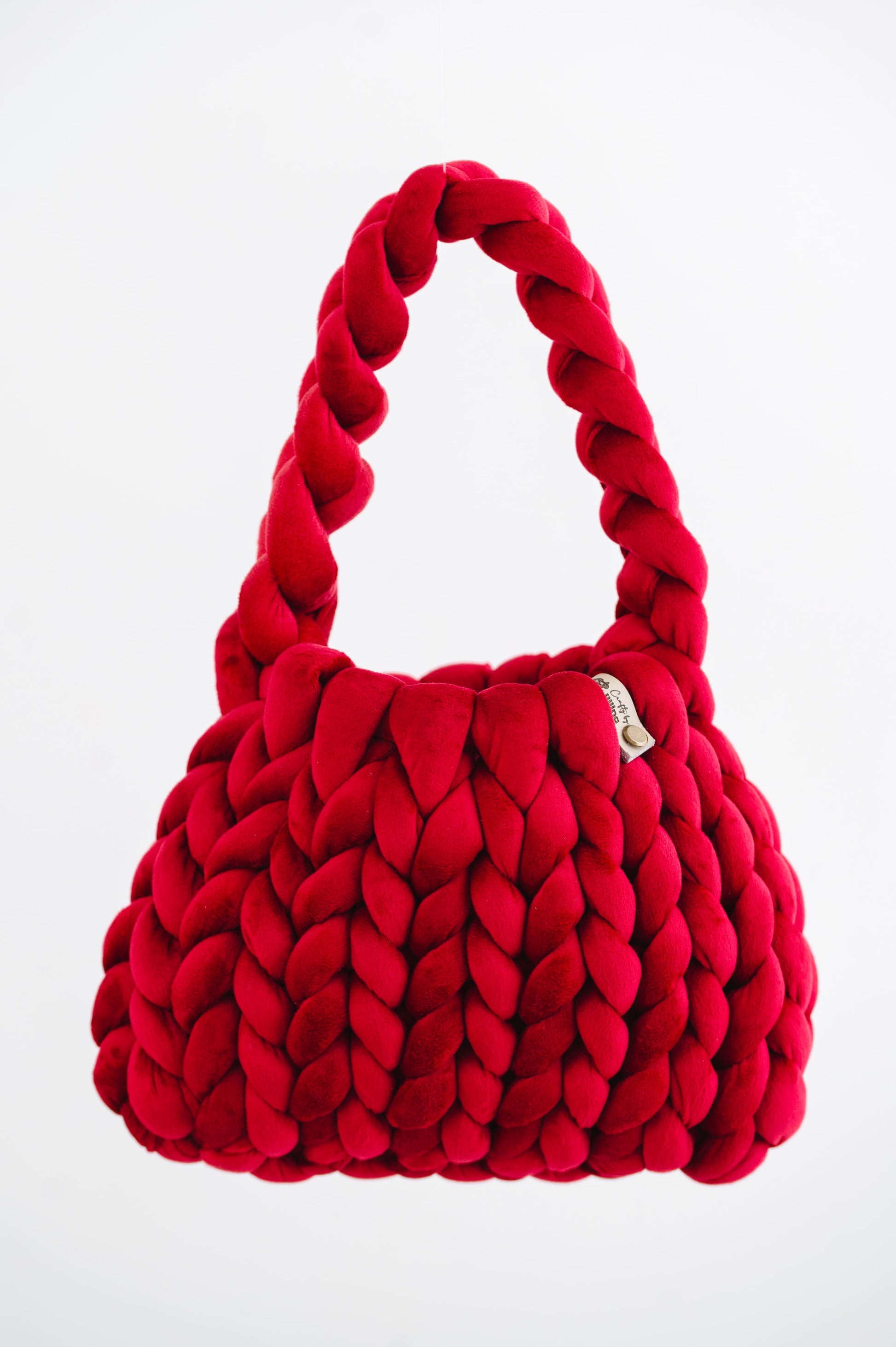 velvet handbag, chunky velvet bag, statement handbag, designer velvet bag, luxury soft bag, handmade velvet bag, unique fashion bag, trendy soft bag, machine washable handbag, elegant evening bag, soft chunky velvet handbag for everyday wear, handmade statement bag with a long handle, luxury machine washable bag for special occasions, unique velvet crossbody bag for women, fashion-forward plush bag with scarf