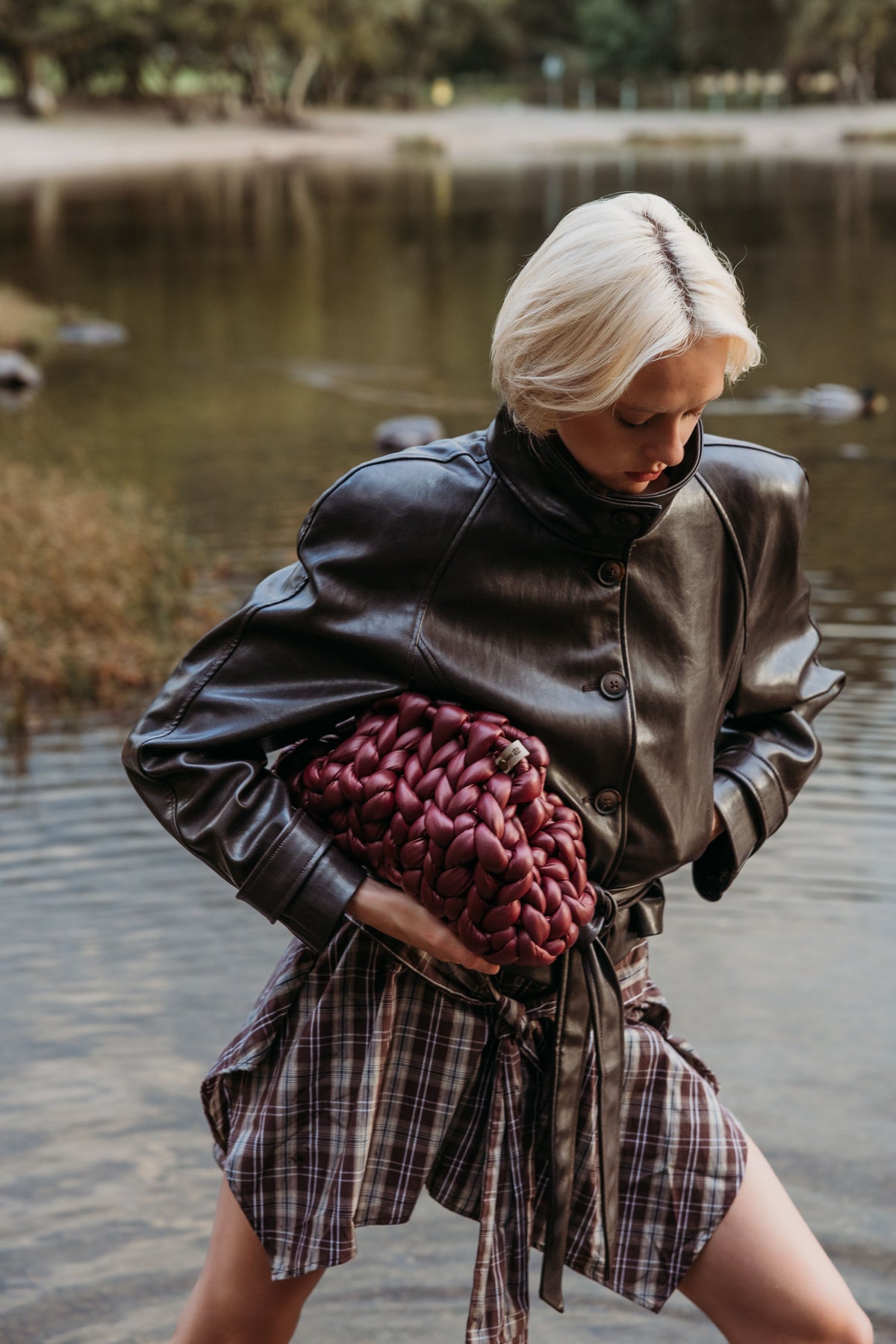 Mississippi Mud Pie Bag - Marsala